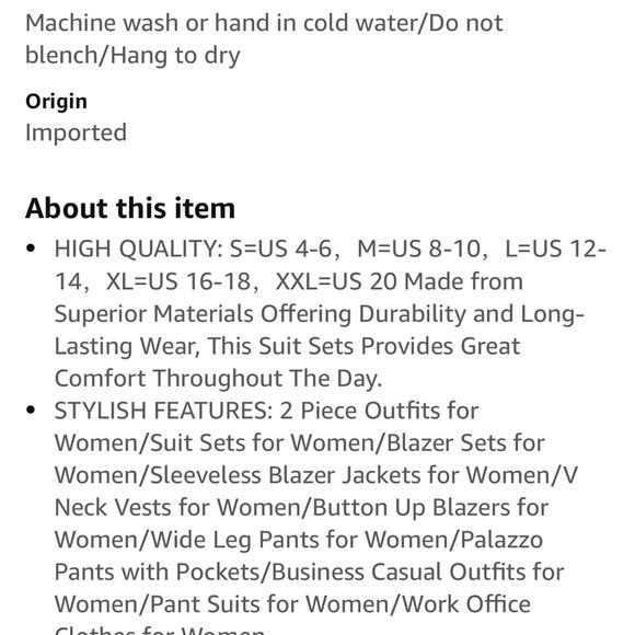 Pretty garden Amazon two piece suit set - Picture 5 of 14